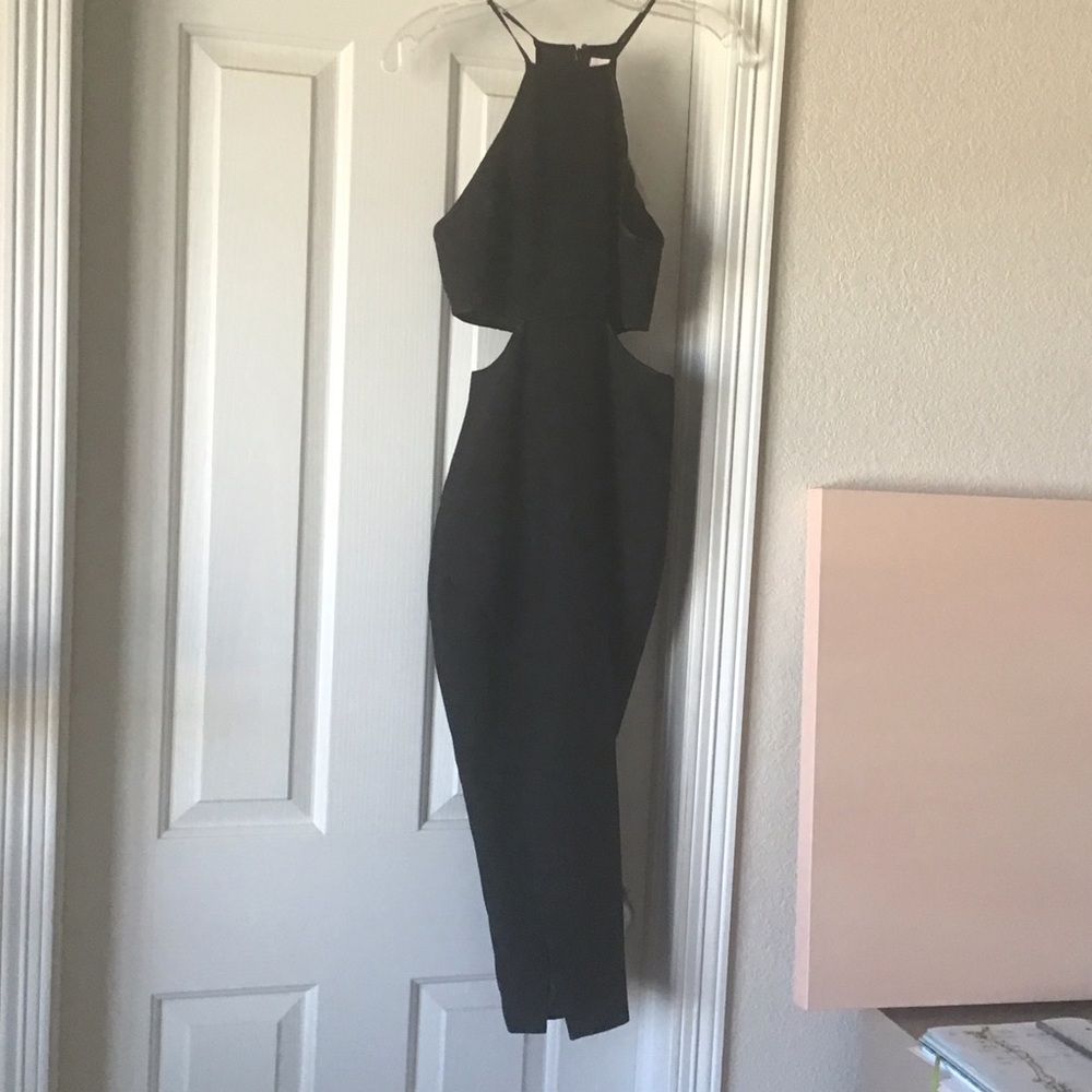 Cinq à Sept Black Yael Dress with Cutouts